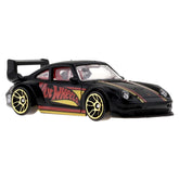 Hot Wheels Die-Cast Collectible Vehicle - 55th Anniversary Black and Gold Edition ~ Inspired by Porsche 993 GT2 Sports Car ~ 4/6
